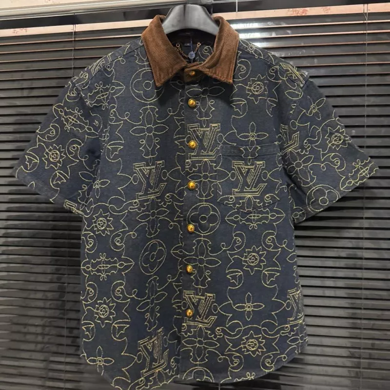 Classic 2075 Louis Vuitton LV Tracksuits Short Sleeved For Unisex