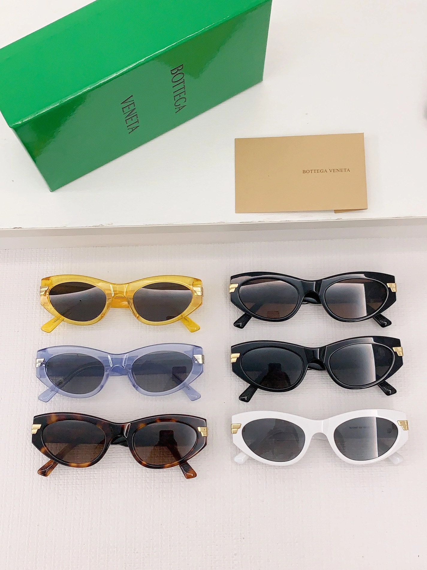 Classic 2187 Bottega Veneta AAA Quality Sunglasses