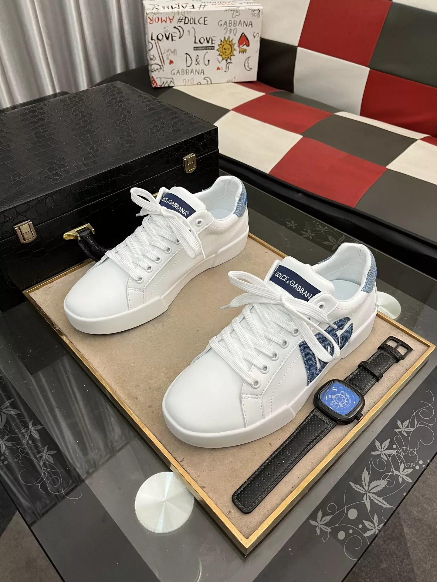 Classic 2298 Dolce & Gabbana D&G Casual Shoes For Men