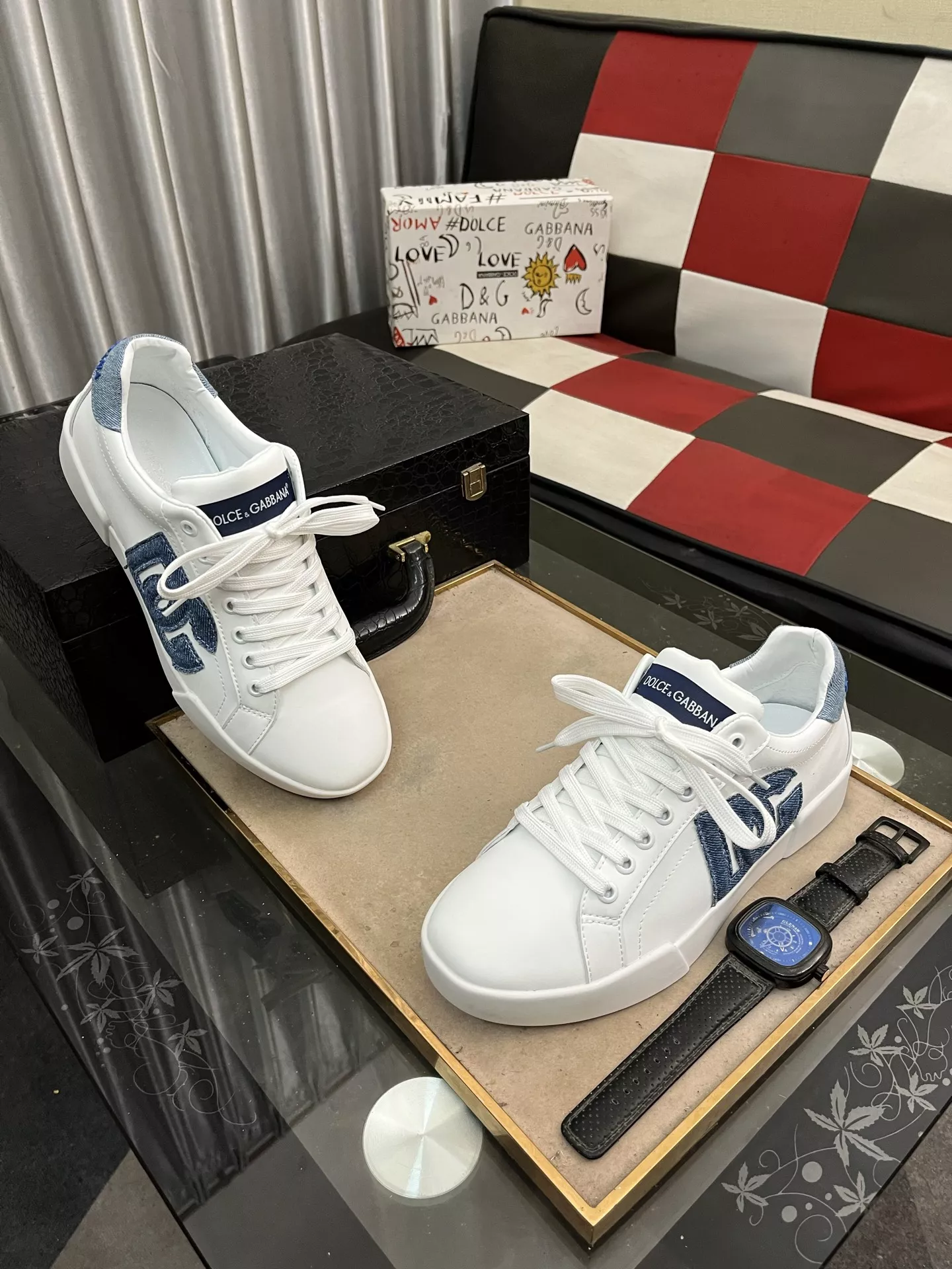 Classic 2298 Dolce & Gabbana D&G Casual Shoes For Men