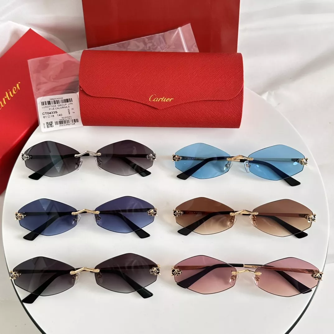 Classic 2303 Cartier AAA Quality Sunglassess