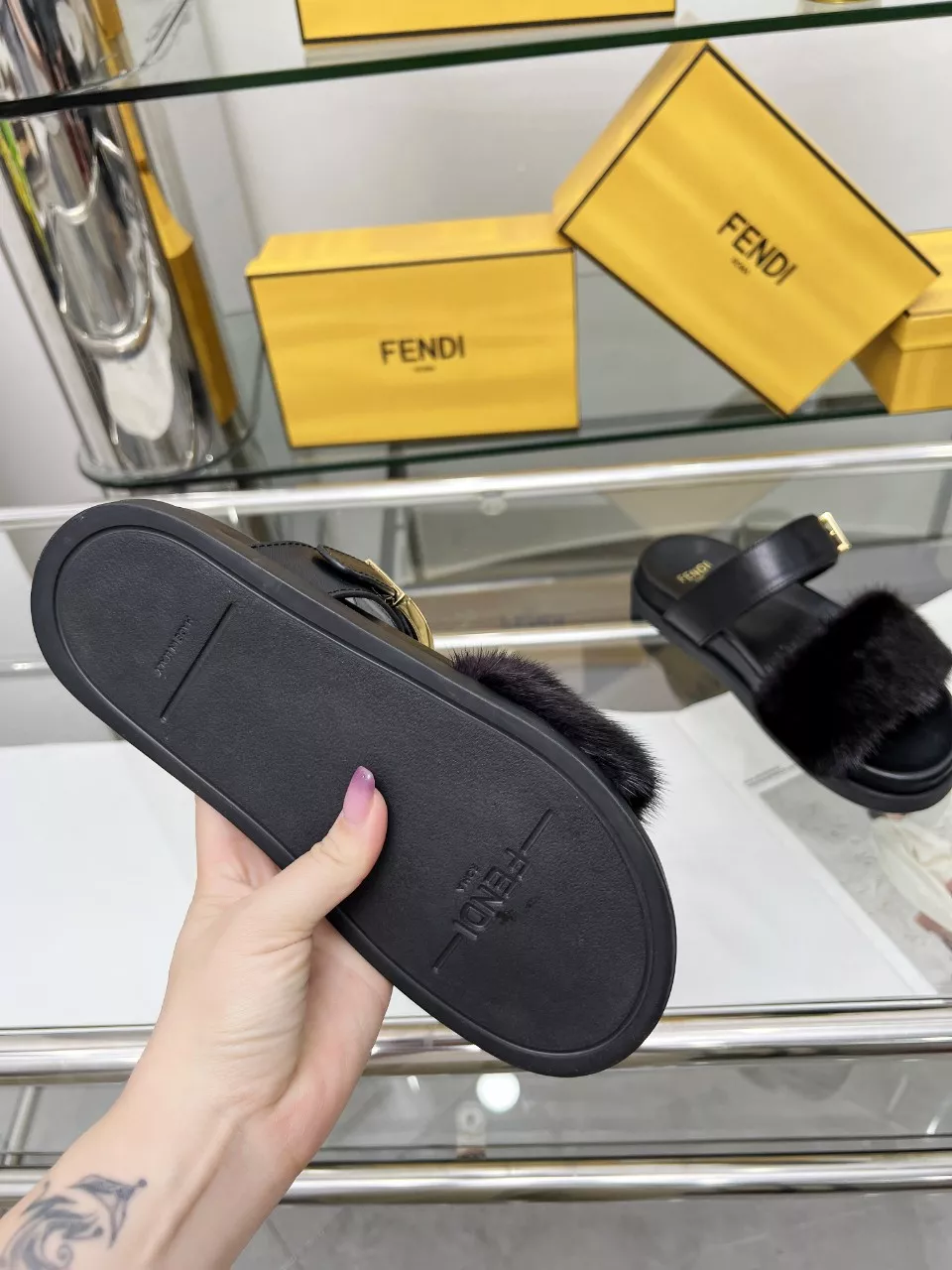 Classic 2344 Fendi Slippers For Women