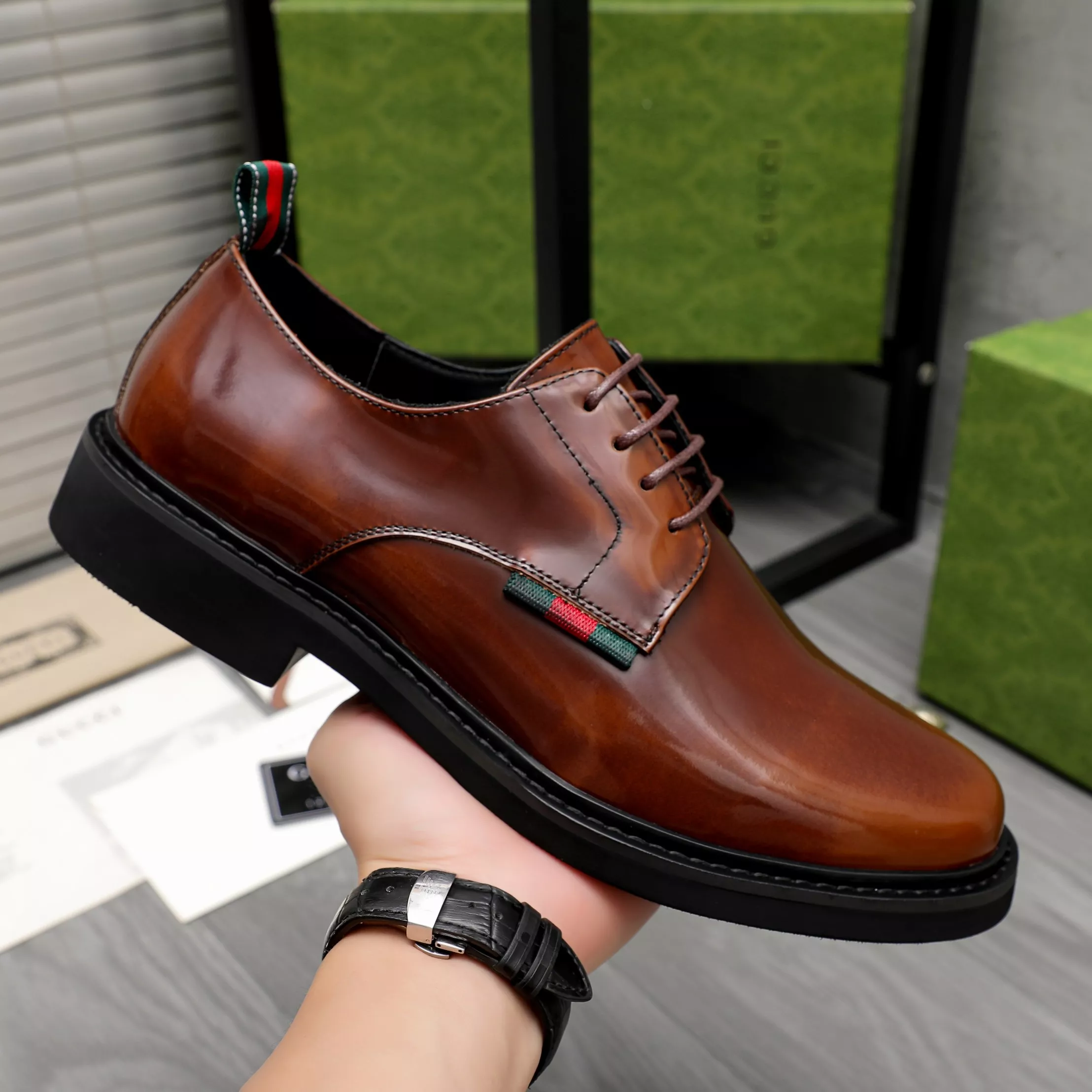 Classic 2374 Gucci Oxfords Shoes For Men