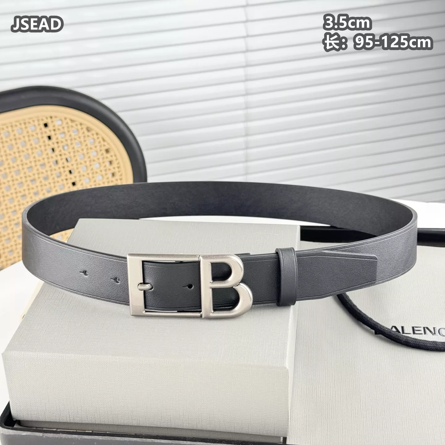 Classic 2414 Balenciaga AAA Quality Belts For Unisex