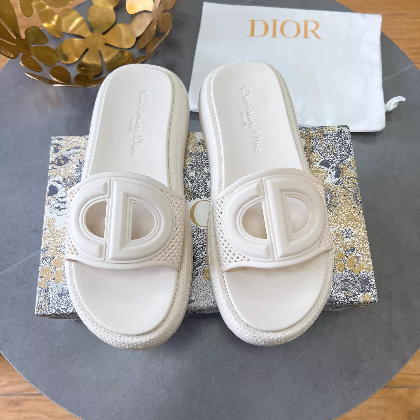 Classic 244 Christian Dior Slippers For Women
