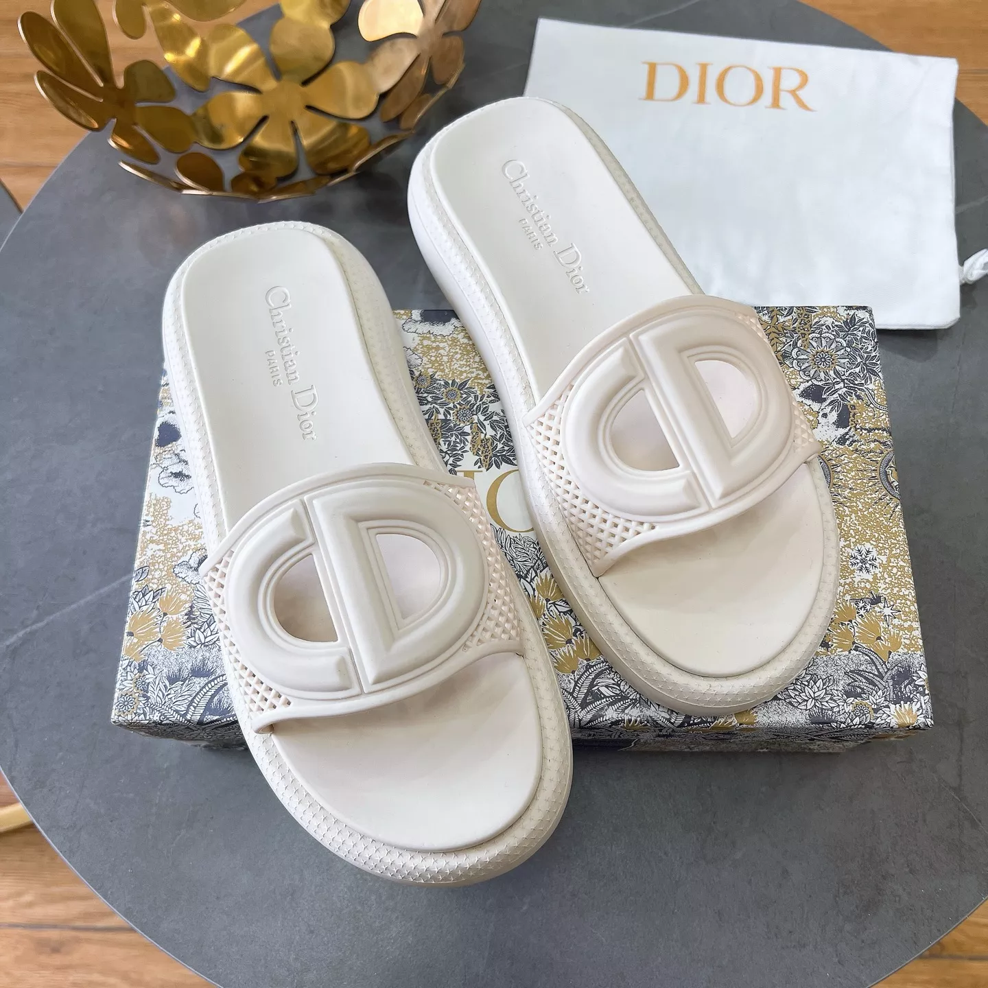 Classic 244 Christian Dior Slippers For Women