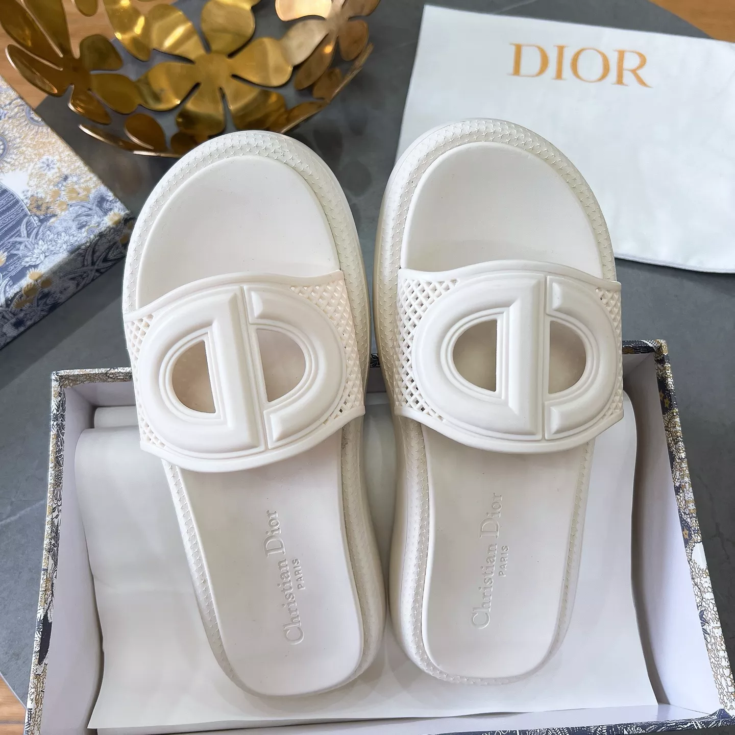 Classic 244 Christian Dior Slippers For Women