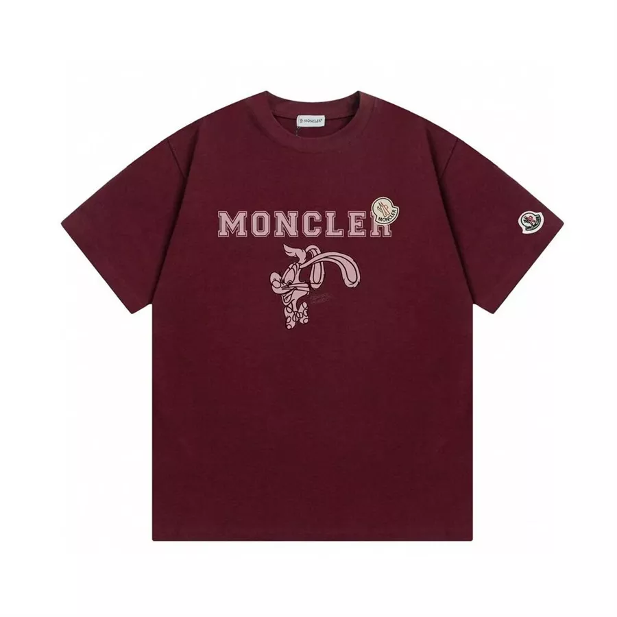 Classic 2595 Moncler T-Shirts Short Sleeved For Unisex