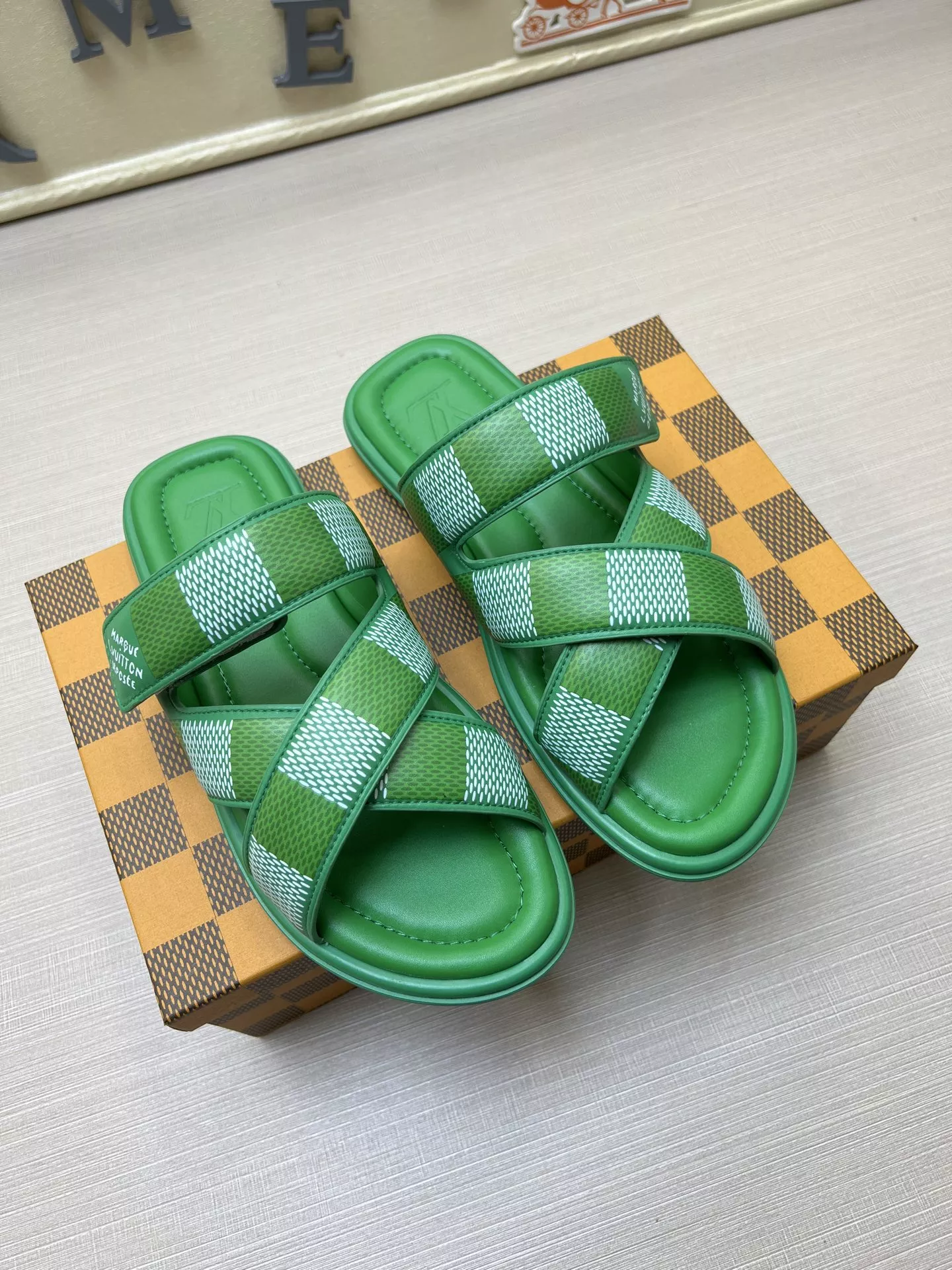 Classic 2745 Louis Vuitton Slippers For Men
