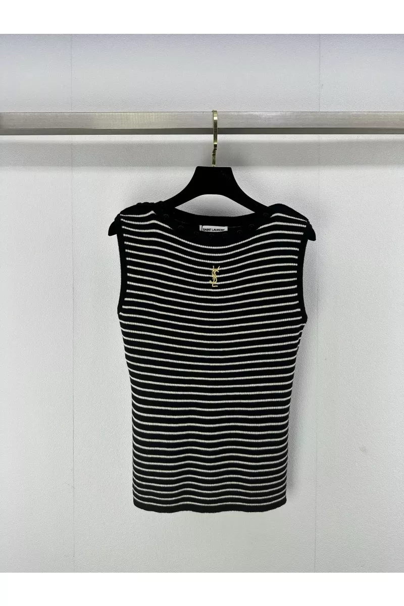Classic 2817 Yves Saint Laurent YSL T-shirts Sleeveless For Women