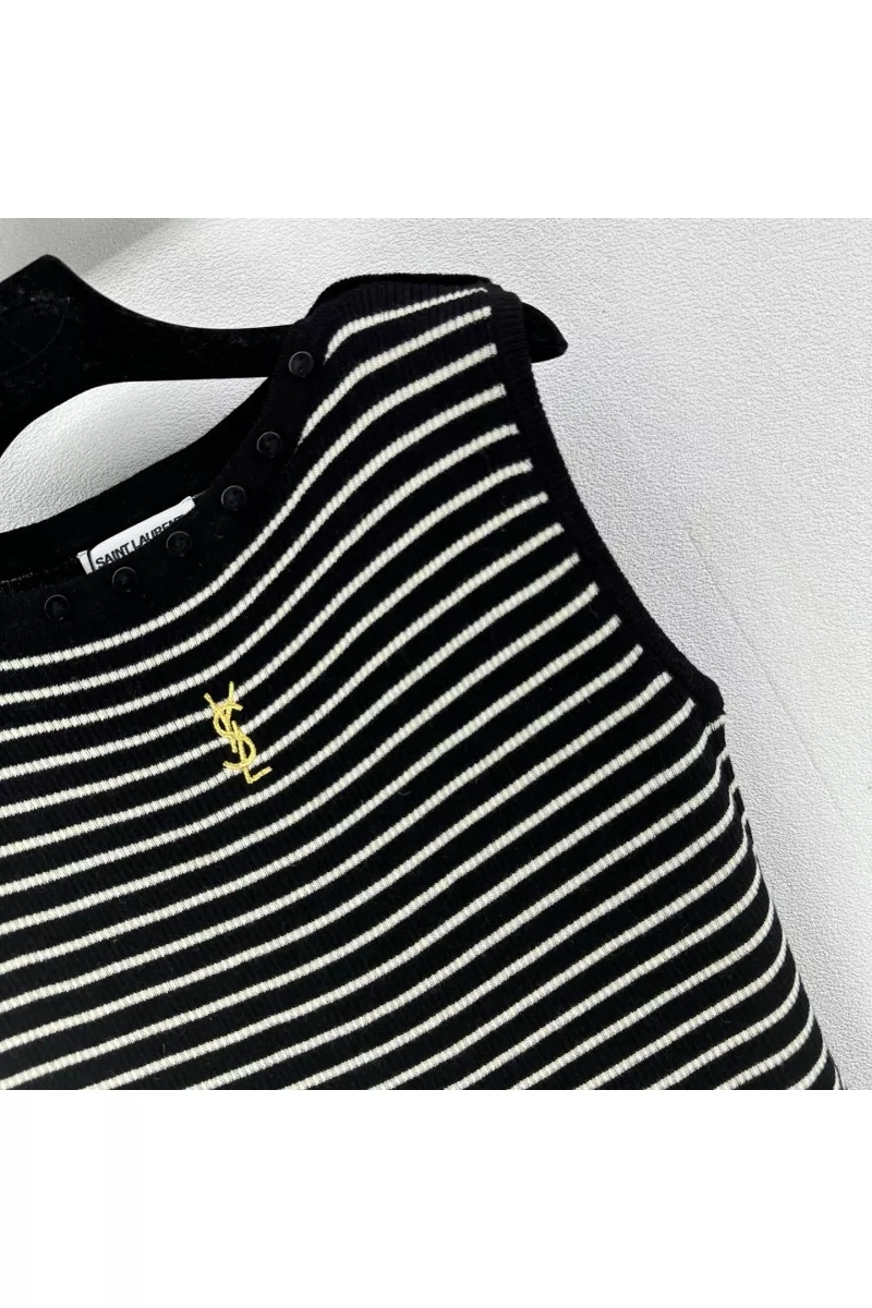 Classic 2817 Yves Saint Laurent YSL T-shirts Sleeveless For Women