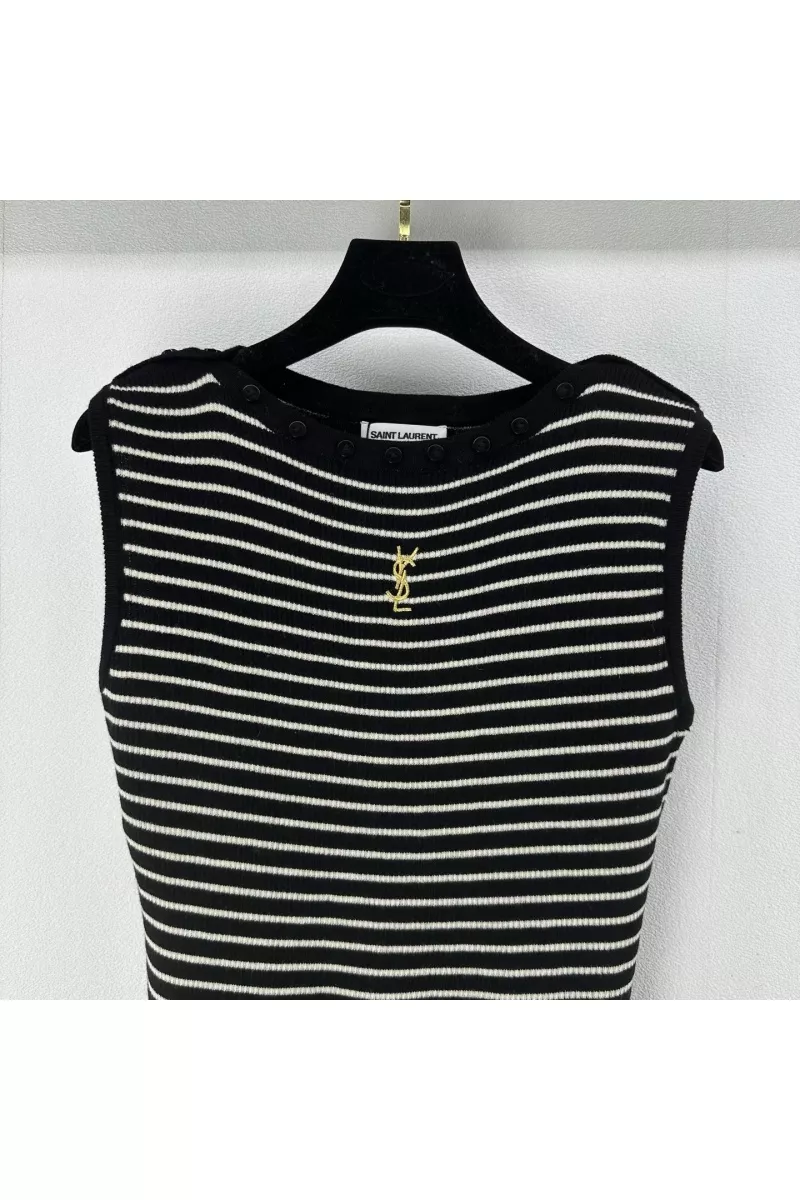 Classic 2817 Yves Saint Laurent YSL T-shirts Sleeveless For Women