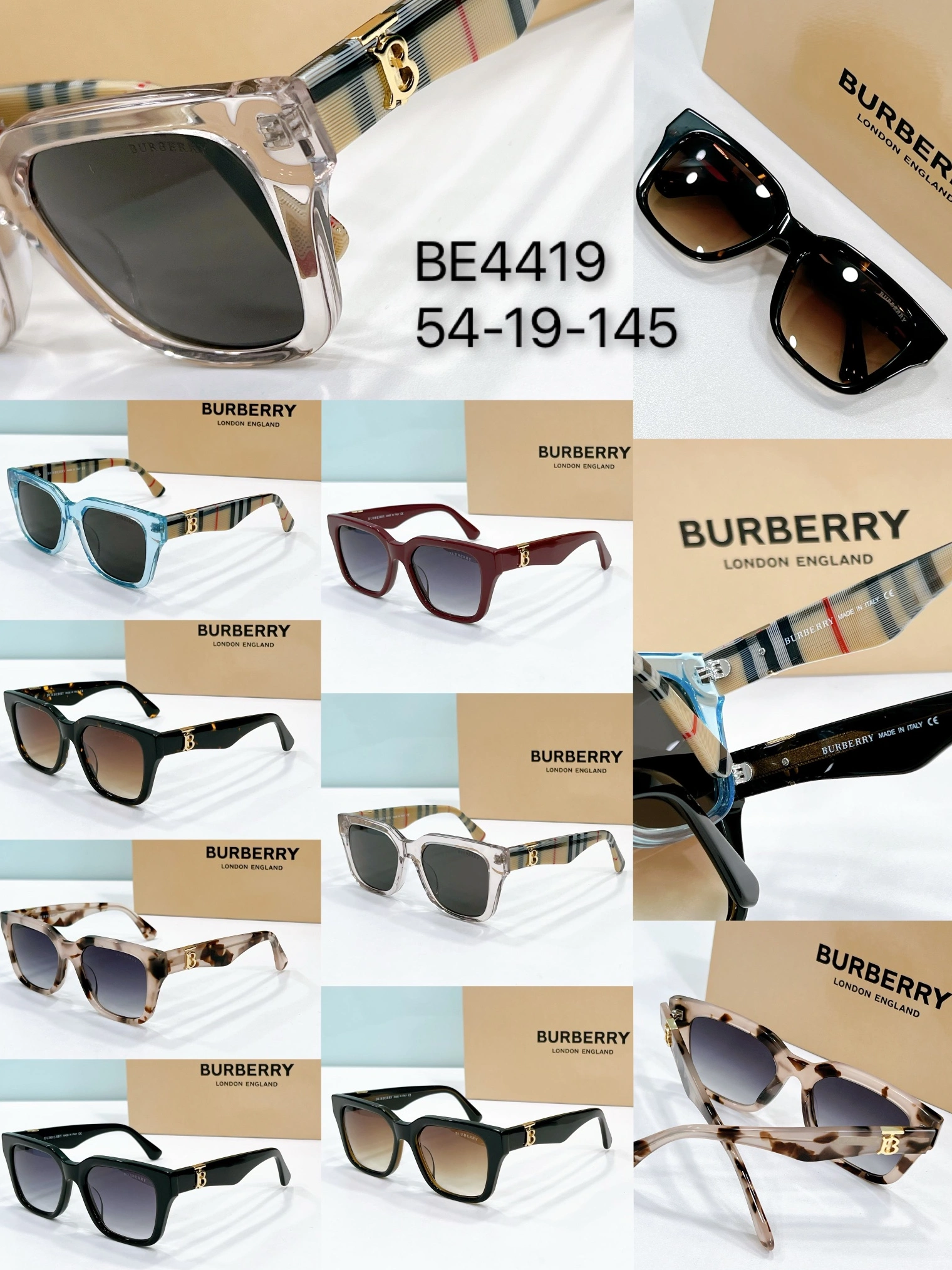 Classic 3300 Burberry AAA Quality Sunglasses