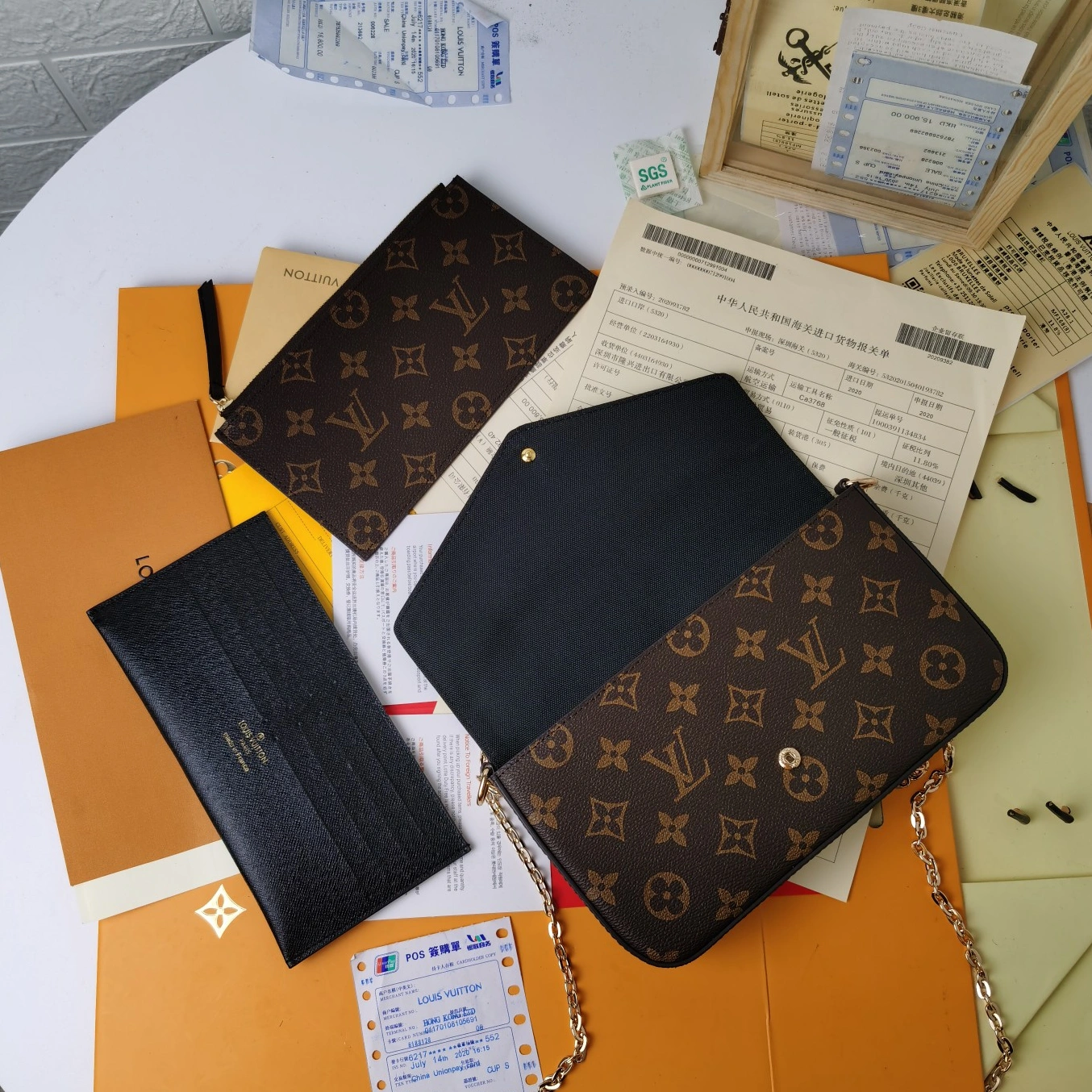 Classic 331 Louis Vuitton LV Wallets For Women
