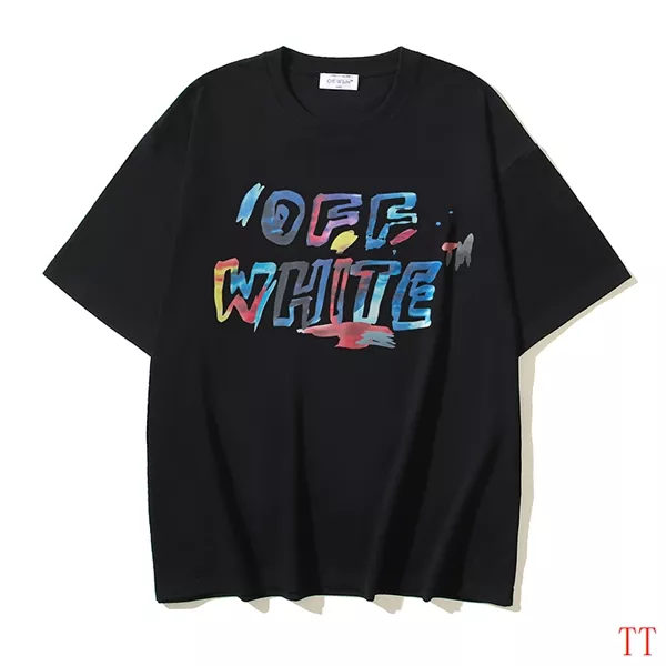 Classic 3351 Off-White T-Shirts Short Sleeved For Unisex