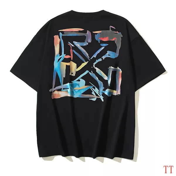 Classic 3351 Off-White T-Shirts Short Sleeved For Unisex