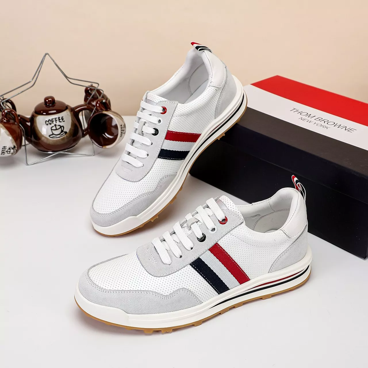 Classic 3414 Thom Browne TB Casual Shoes For Men