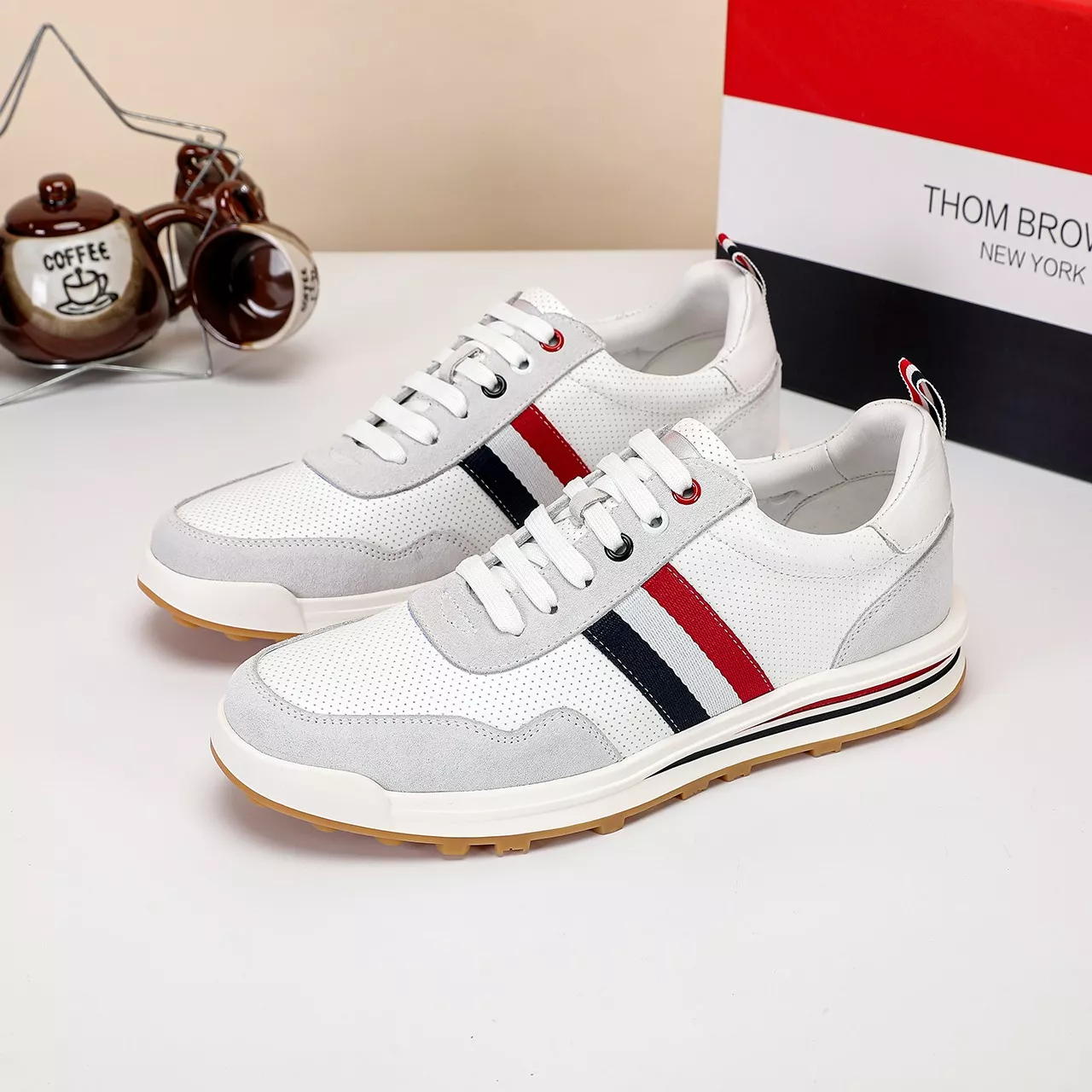 Classic 3414 Thom Browne TB Casual Shoes For Men