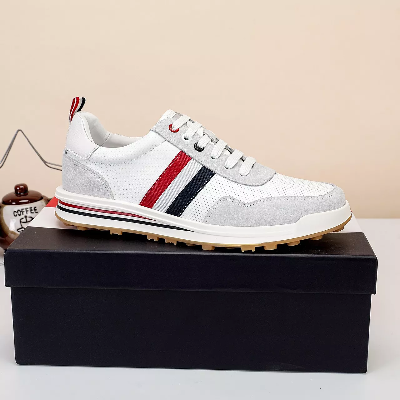 Classic 3414 Thom Browne TB Casual Shoes For Men