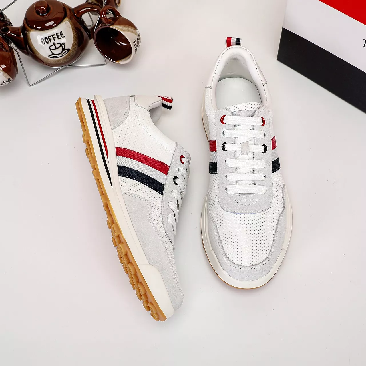 Classic 3414 Thom Browne TB Casual Shoes For Men
