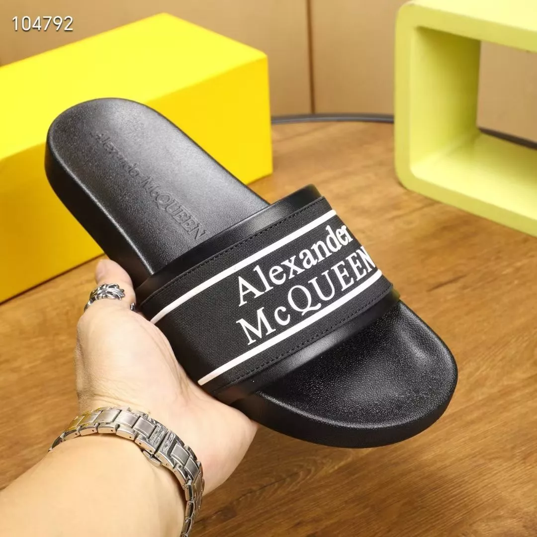 Classic 3445 Alexander McQueen Slippers For Men