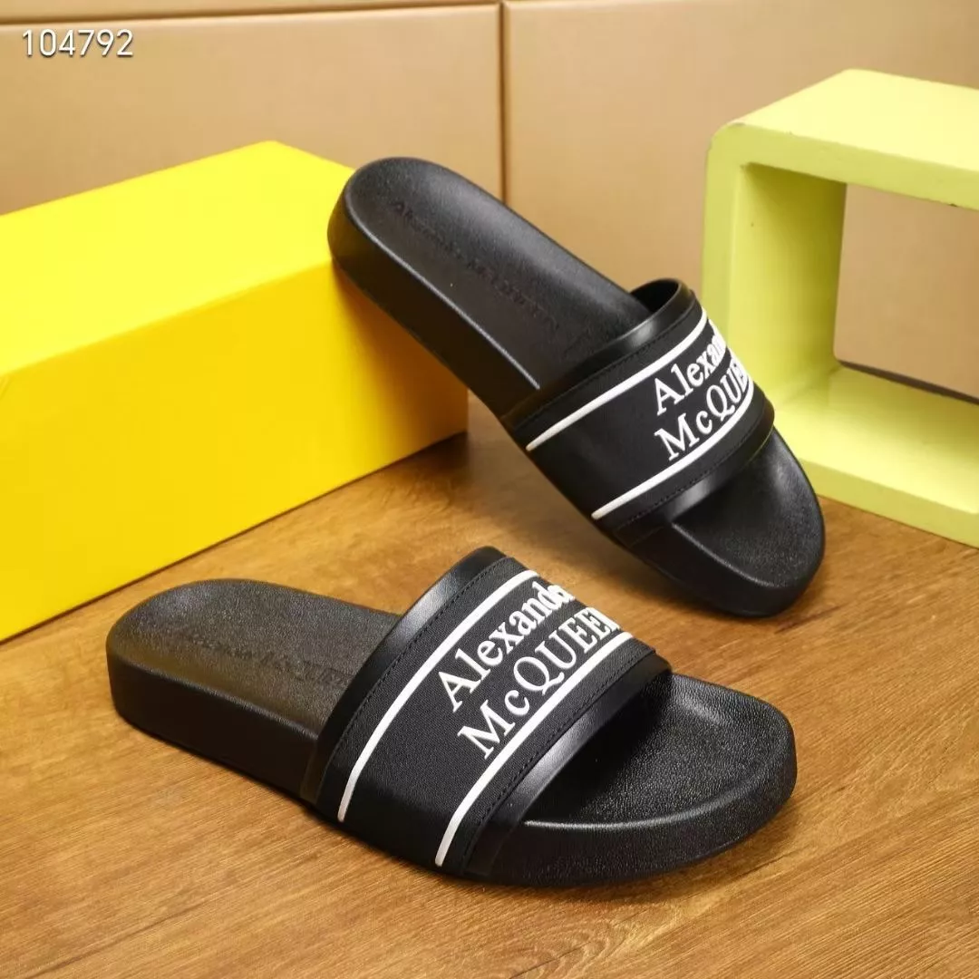 Classic 3445 Alexander McQueen Slippers For Men