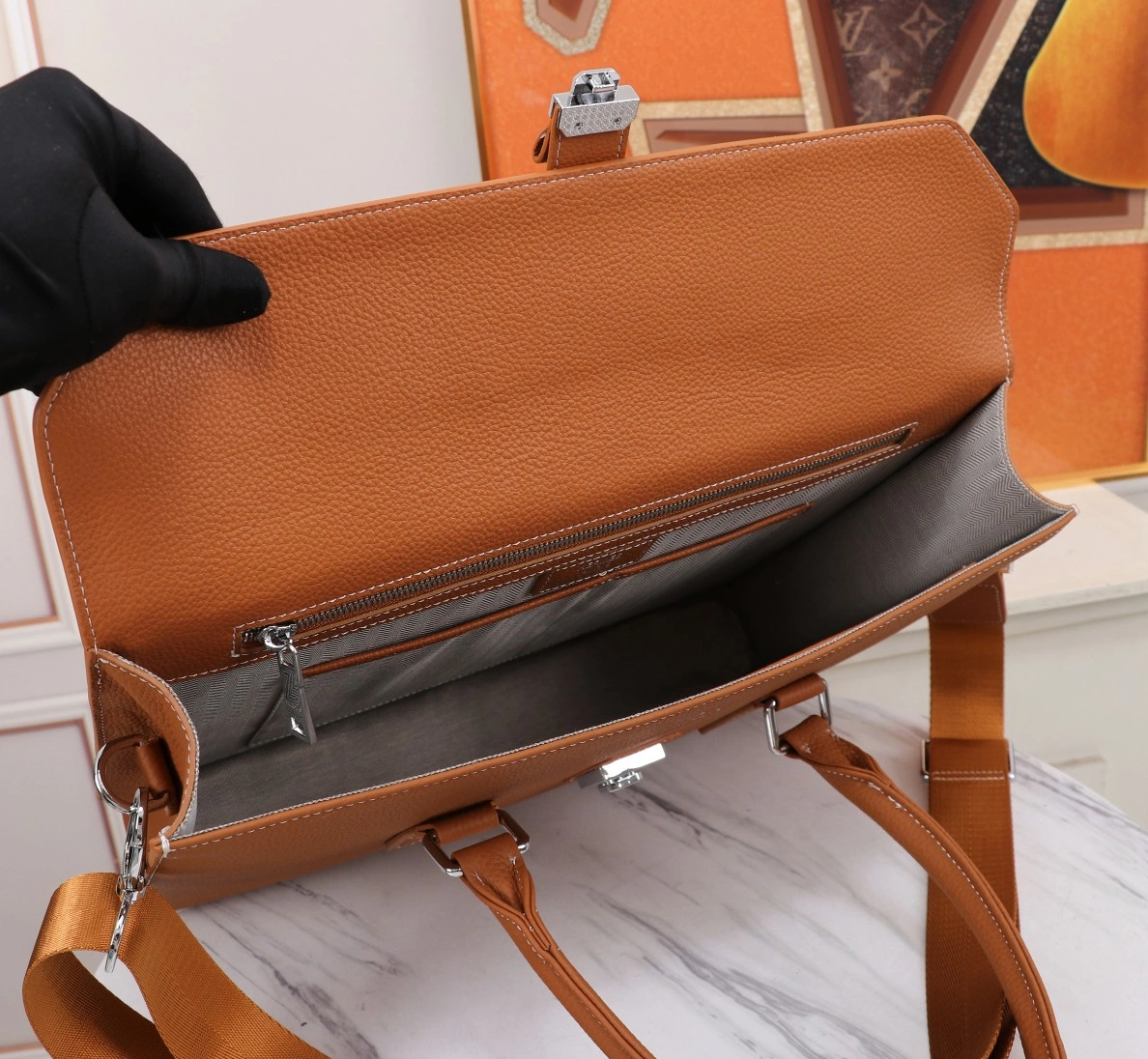 Classic 3537 Hermes AAA Man Handbags