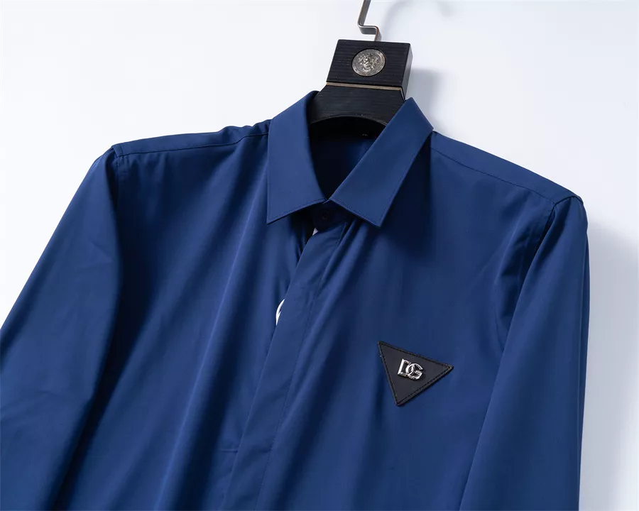Classic 3680 Dolce & Gabbana D&G Shirts Long Sleeved For Men