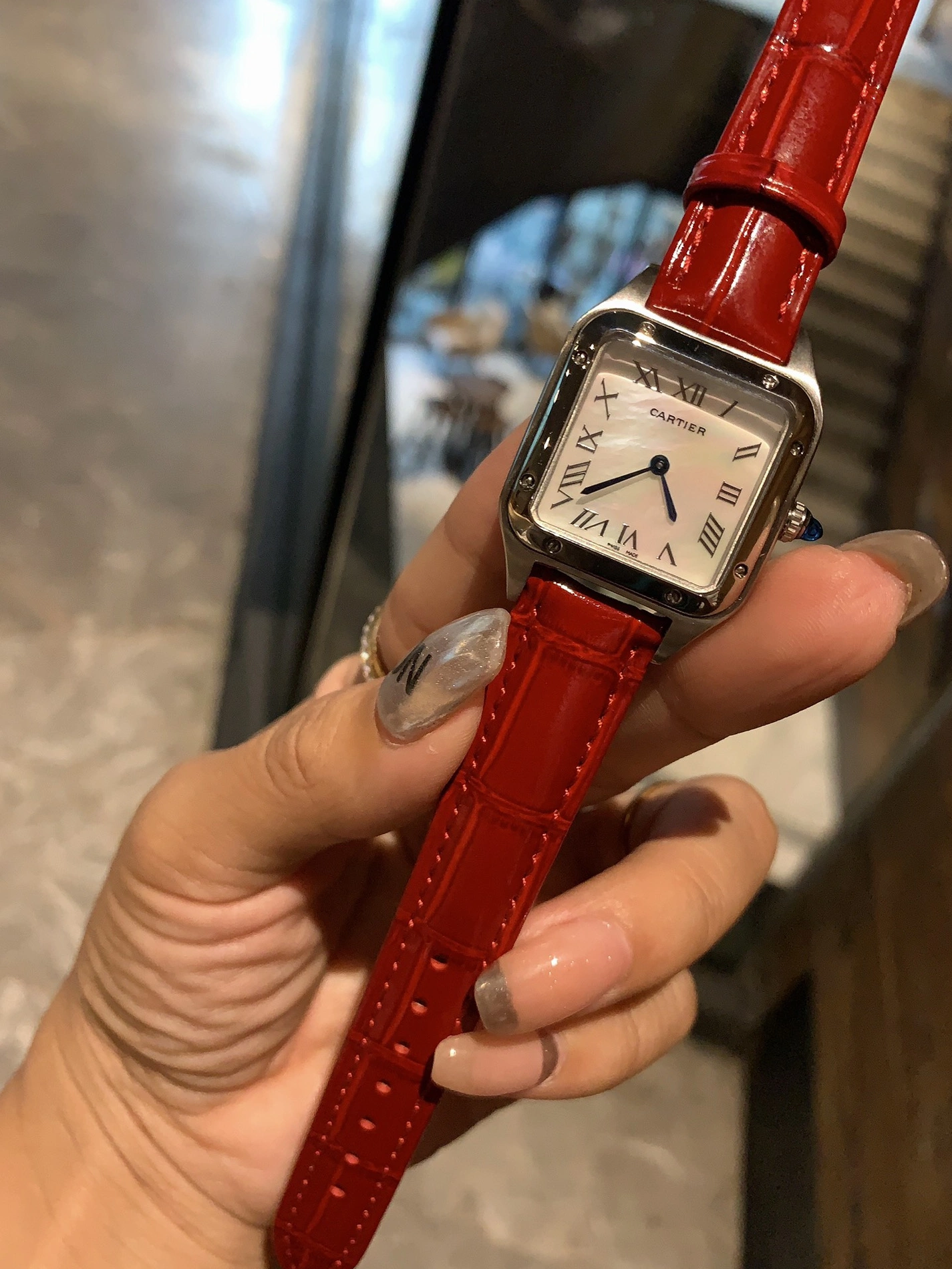 Classic 3759 Cartier AAA Quality Watches In Silver For Women