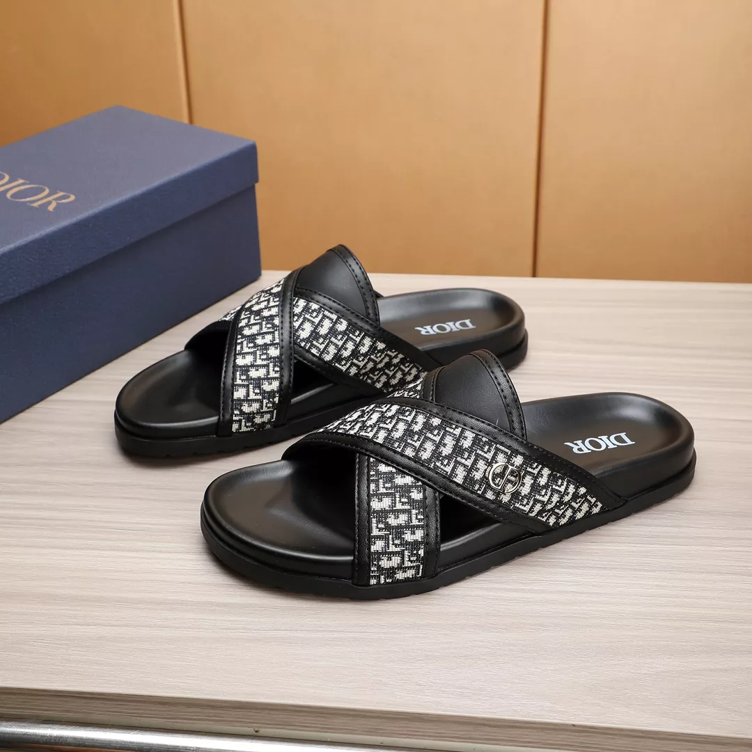 Classic 3801 Christian Dior Slippers For Men