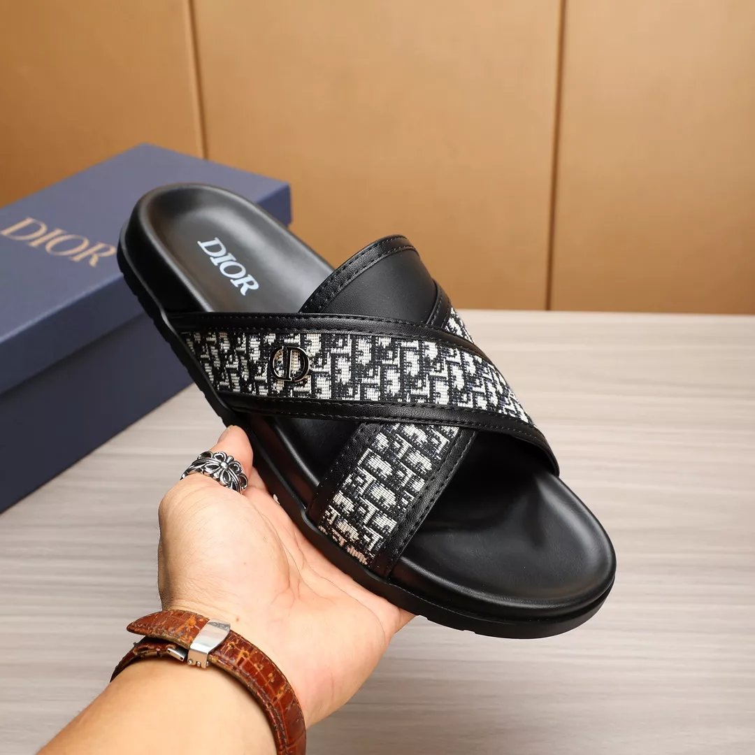 Classic 3801 Christian Dior Slippers For Men