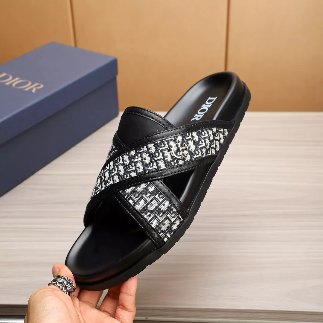 Classic 3801 Christian Dior Slippers For Men