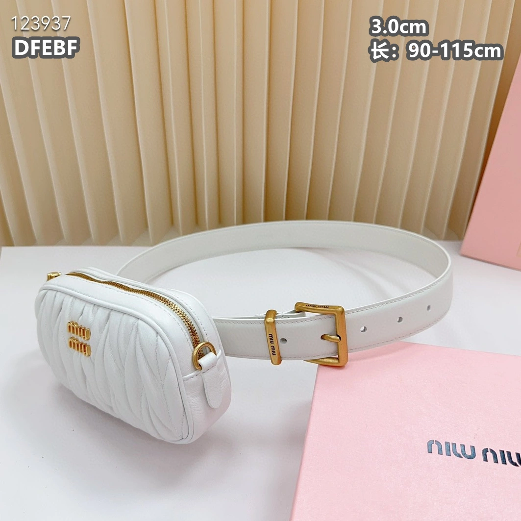 Classic 4080 MIU MIU AAA Quality Belts For Women