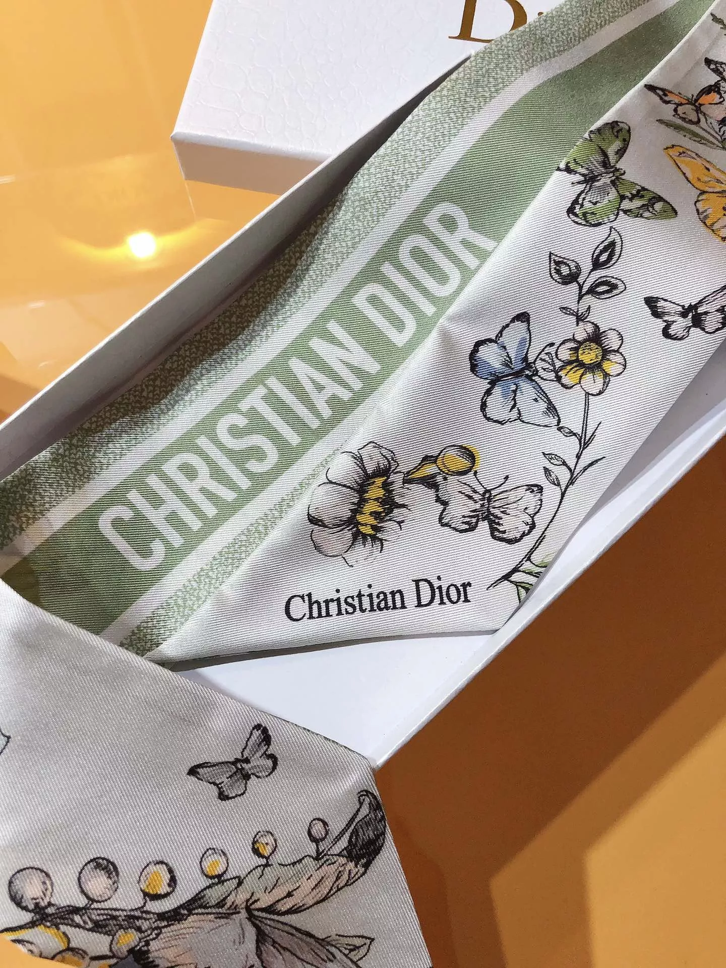 Classic 4206 Christian Dior Silk Scarf