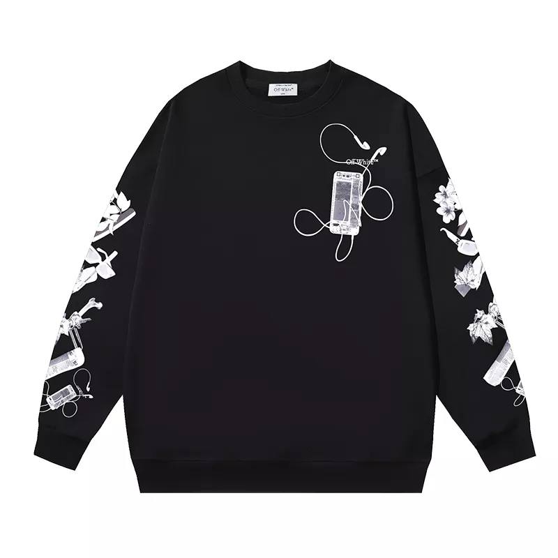 Classic 4207 Off-White Hoodies Long Sleeved For Unisex