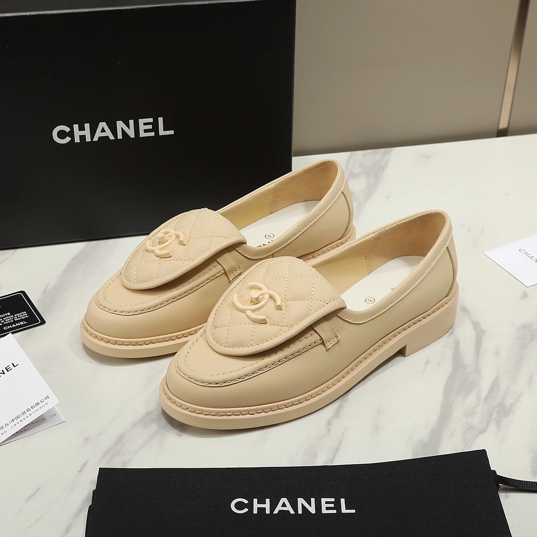 Classic 4695 Chanel Leather Shoes For Women