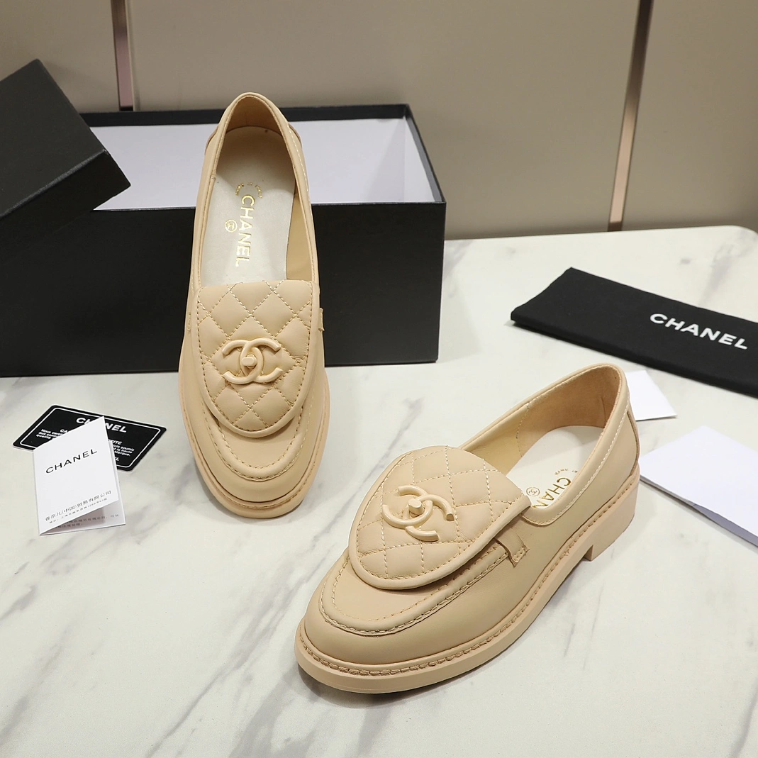 Classic 4695 Chanel Leather Shoes For Women