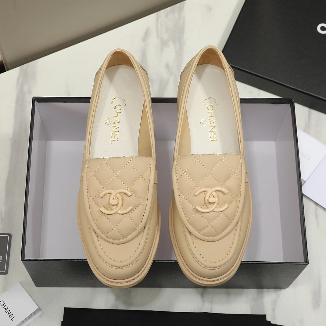 Classic 4695 Chanel Leather Shoes For Women