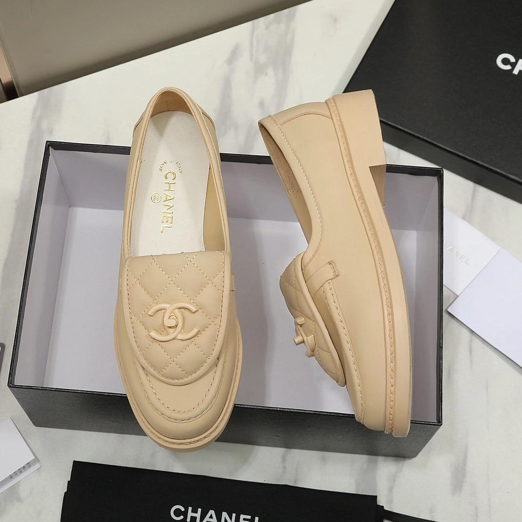 Classic 4695 Chanel Leather Shoes For Women