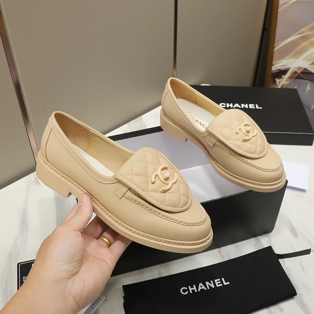 Classic 4695 Chanel Leather Shoes For Women