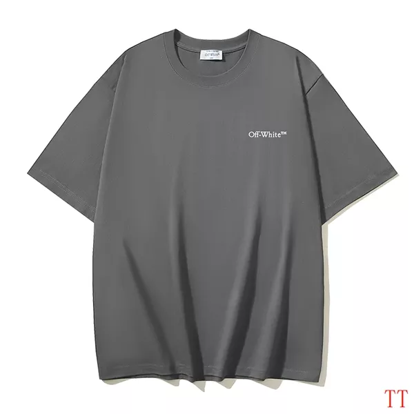 Classic 4907 Off-White T-Shirts Short Sleeved For Unisex