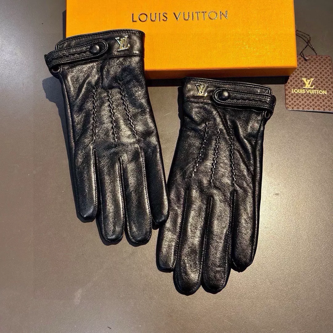 Classic 5017 Louis Vuitton LV Gloves For Men