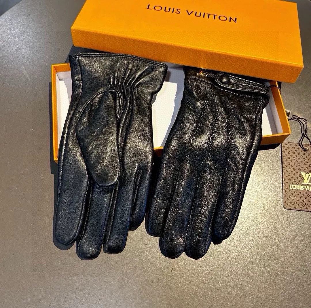 Classic 5017 Louis Vuitton LV Gloves For Men
