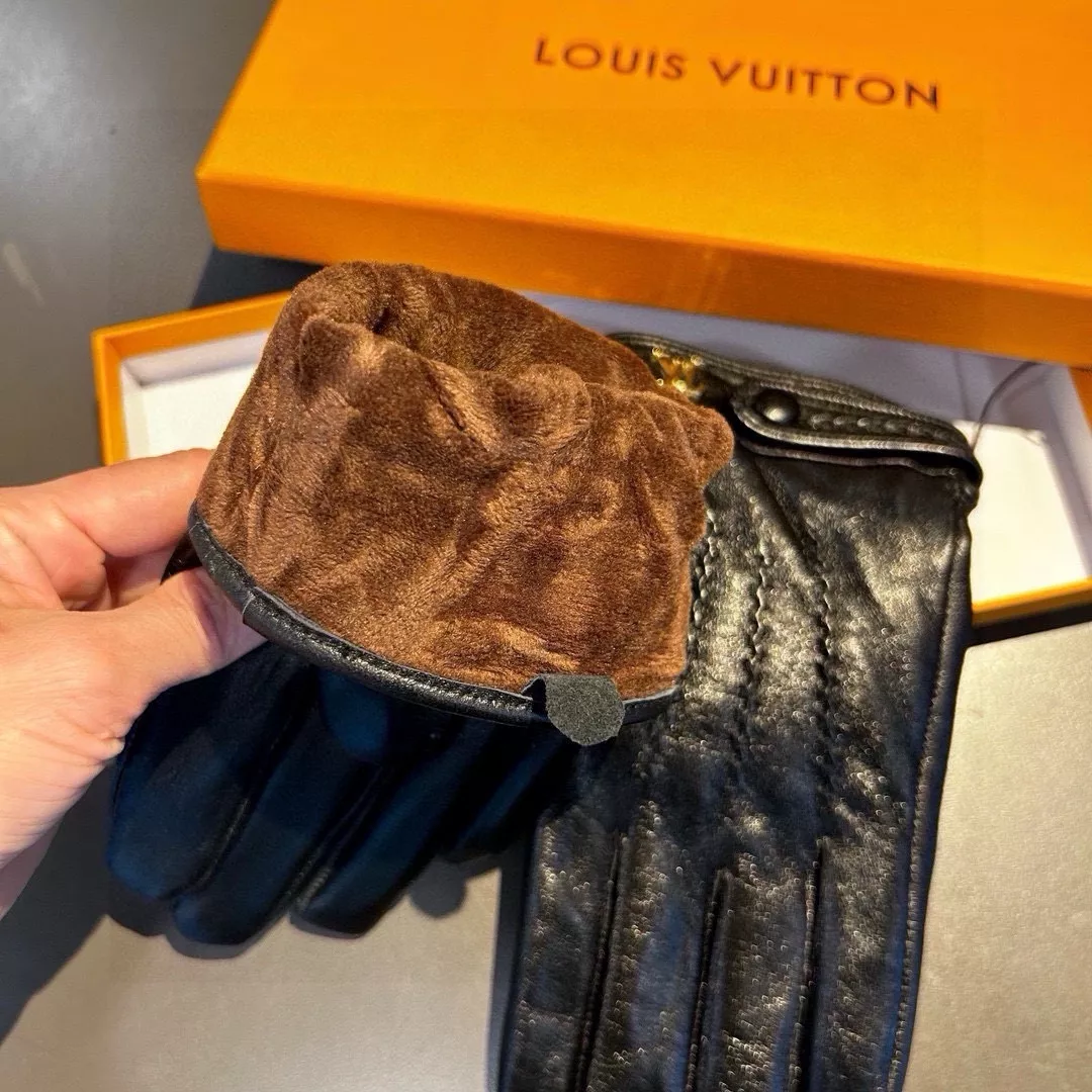 Classic 5017 Louis Vuitton LV Gloves For Men