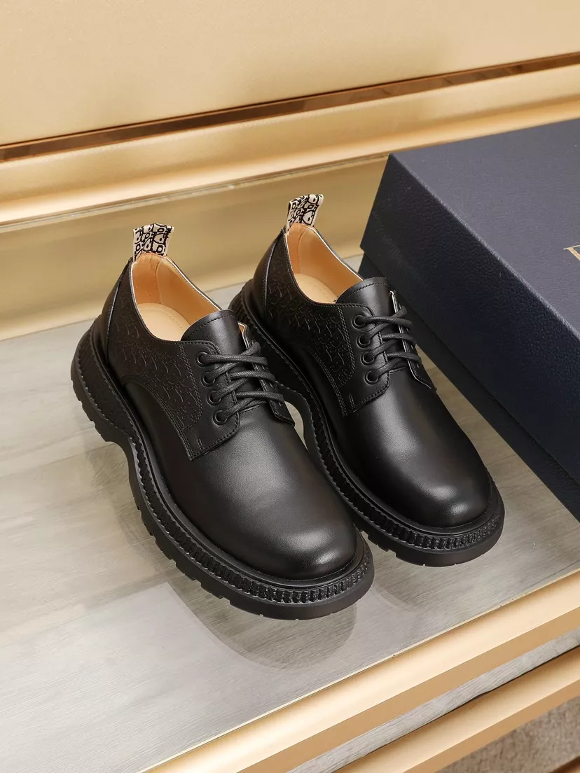 Classic 5020 Christian Dior Leather Shoes For Men