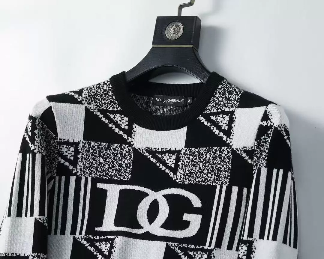 Classic 5175 Dolce & Gabbana D&G Sweaters Long Sleeved For Men