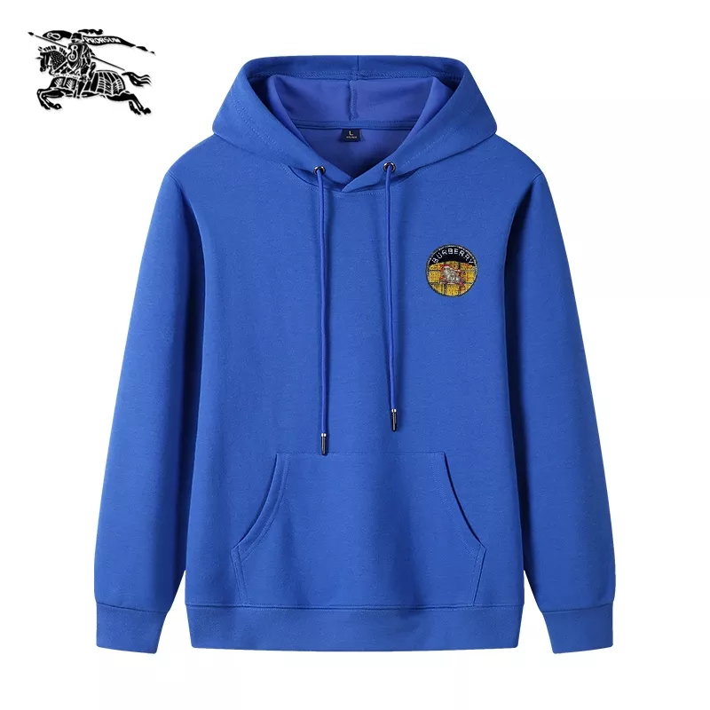 Classic 5241 Burberry Hoodies Long Sleeved For Men