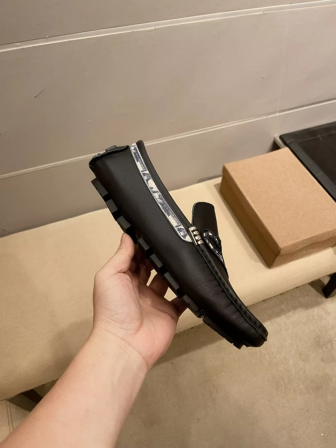 Classic 527 Christian Dior Leather Shoes For Men
