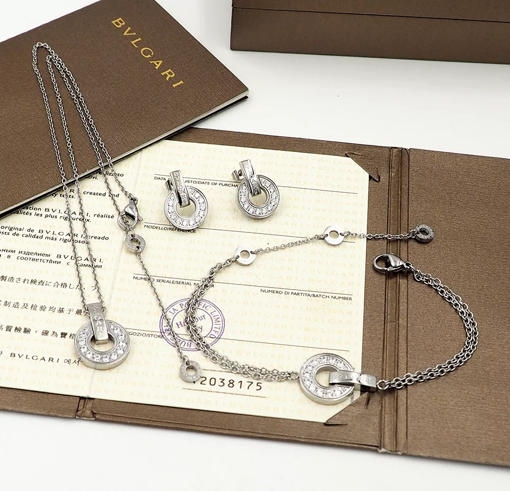 Classic 5394 Bvlgari Jewelry Set For Women