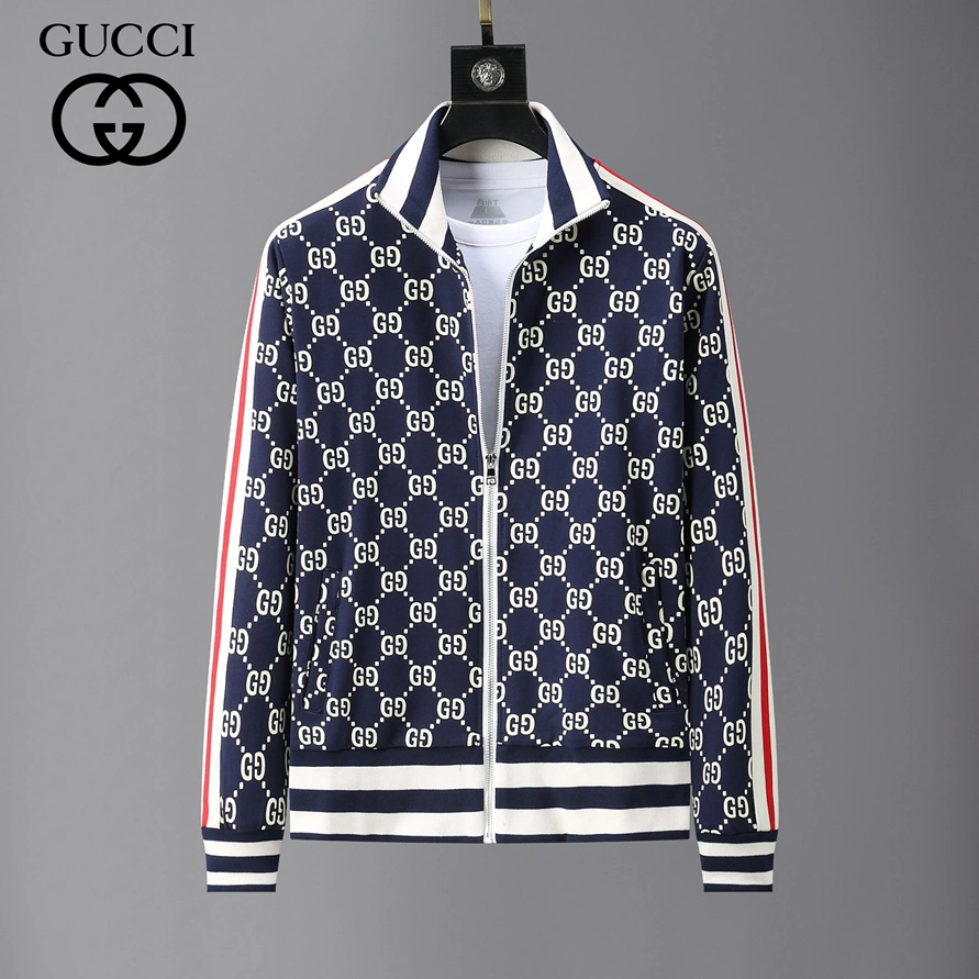 Classic 5768 Gucci Tracksuits Long Sleeved For Men